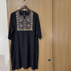 Maison Scotch Nomadic Dreamers Embroidered Dress Size 2 (Medium)